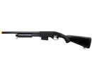 UKARMS P1570 Pump Action Spring Airsoft Shotgun - Black