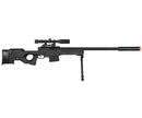 UKARMS L96 Bolt Action Airsoft Sniper Rifle w/ Scope, Bipod & Laser