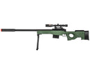 UKARMS L96 Bolt Action Airsoft Sniper Rifle w/ Scope, Bipod & Laser
