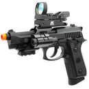 Prima Arms Universal Quad Rail Mount System for Railed Frame Airsoft Pistols