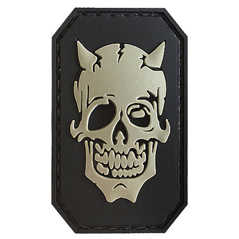 G-FORCE Zombie Devil Skull Hook & Loop Tactical PVC Morale Patch