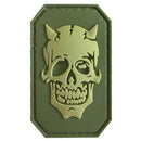 G-FORCE Zombie Devil Skull Hook & Loop Tactical PVC Morale Patch