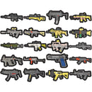 G-FORCE 3D Guns Series Hook & Loop Tactical PVC Morale Patch