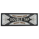 G-FORCE Tactical Double Tap Hook & Loop PVC Morale Patch