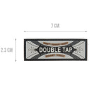 G-FORCE Tactical Double Tap Hook & Loop PVC Morale Patch