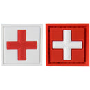 G-FORCE Square MEDIC Logo Hook & Loop Airsoft PVC Morale Patch