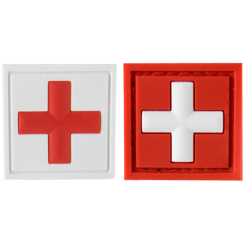 G-FORCE Square MEDIC Logo Hook & Loop Airsoft PVC Morale Patch