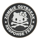 G-FORCE Zombie Outbreak Response Team Kitty Hook &  Loop PVC Morale Patch