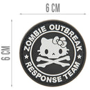 G-FORCE Zombie Outbreak Response Team Kitty Hook &  Loop PVC Morale Patch