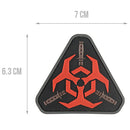 G-FORCE Resident Evil Biohazard Hook & Loop Airsoft PVC Morale Patch