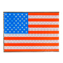 G-FORCE Reflective US Flag Tactical Hook & Loop Airsoft Morale Patch