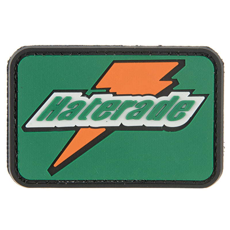 G-FORCE HATERADE Tactical Hook & Loop PVC Morale Patch