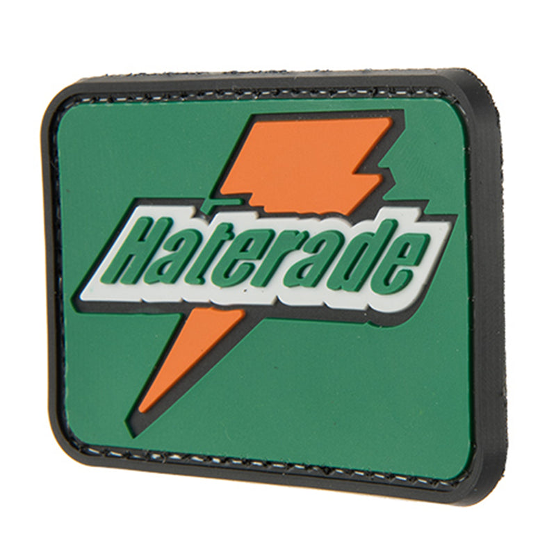 G-FORCE HATERADE Tactical Hook & Loop PVC Morale Patch