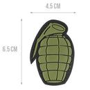 G-FORCE Grenade PVC Hook & Loop Tactical Morale Patch