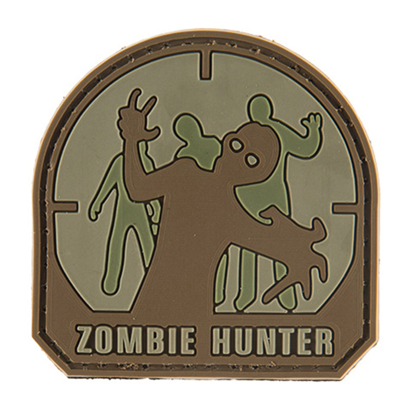 G-FORCE Zombie Hunter Hook & Loop Tactical PVC Morale Patch