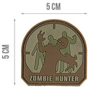 G-FORCE Zombie Hunter Hook & Loop Tactical PVC Morale Patch