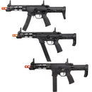 KWA Full Metal QRF Series AEG 2.5 Airsoft Rifle PDW w/ Adjustable FPS