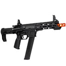 KWA Full Metal QRF Series AEG 2.5 Airsoft Rifle PDW w/ Adjustable FPS