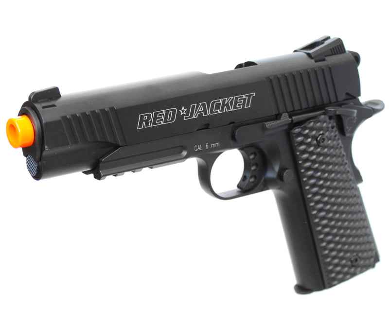 Red Jacket Firearms Full Metal 1911 A1 Co2 Gas Blowback Airsoft Pistol