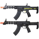 KWA Full Metal Ronin 47 PDW AEG 2.5+ M-LOK Airsoft Rifle w/ Adjustable FPS