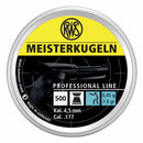 RWS Meisterkugeln 500rd .177 Cal Professional High Velocity Air Pistol Pellets