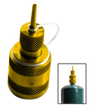 Sapien Arms SAP05Y Aircraft Aluminum Propane Adaptor Gen 2 Yellow
