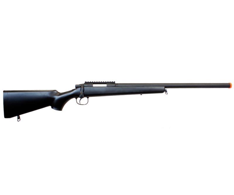 TSD SD700 Spring Powered Bolt Action Airsoft Sniper Rifle - Black