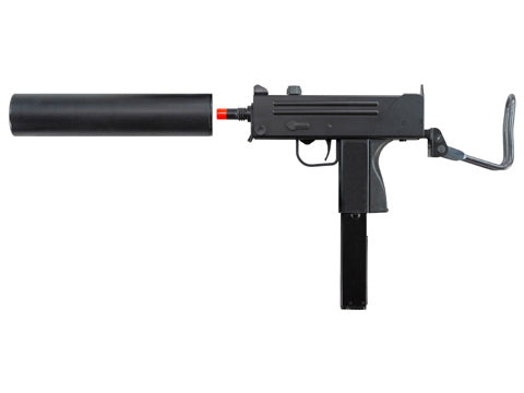 TSD Mac11 Metal Submachine Gun Gas Blowback Airsoft Gun with Silencer