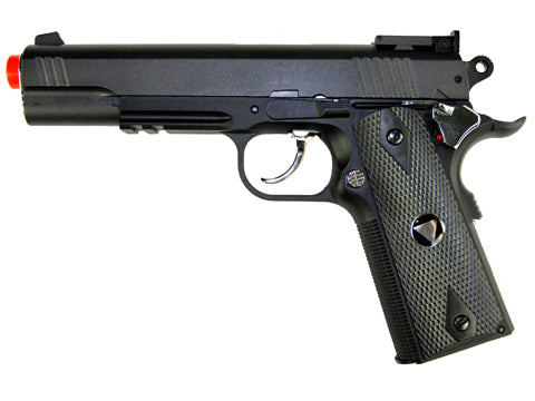 TSD M1911 Tactical Airsoft Spring Pistol - Black