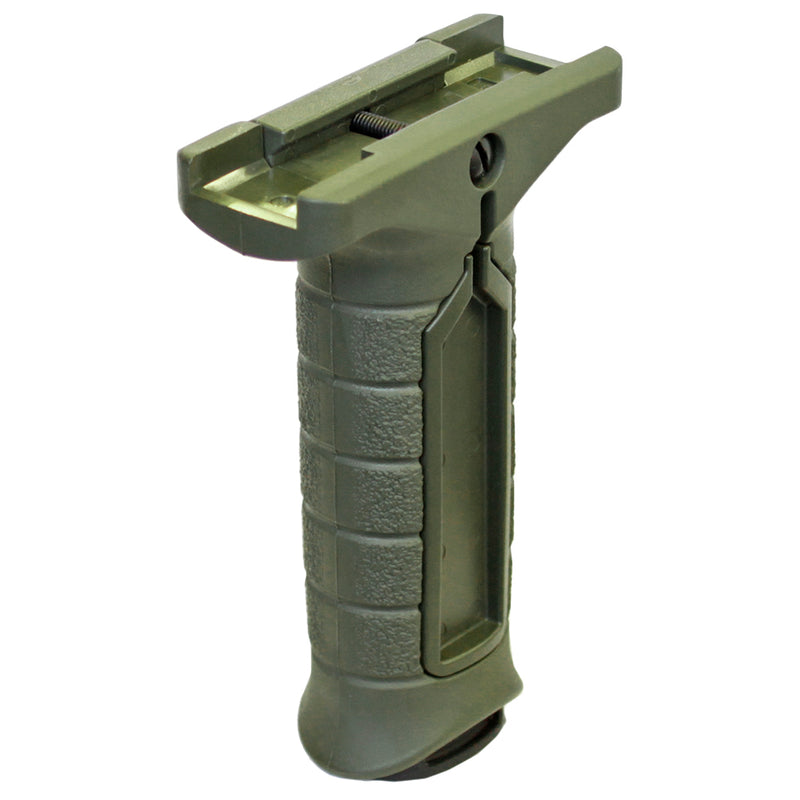 Madbull Stark Equipment SE-3 Vertical Grip w/ Switch Pocket - OD Green