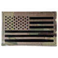 TMC IR US Flag Embroidered Hook & Loop Airsoft Morale Patch