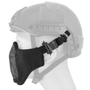 Lancer Tactical MERCENARY Airsoft Lower Face Steel Mesh Half Mask