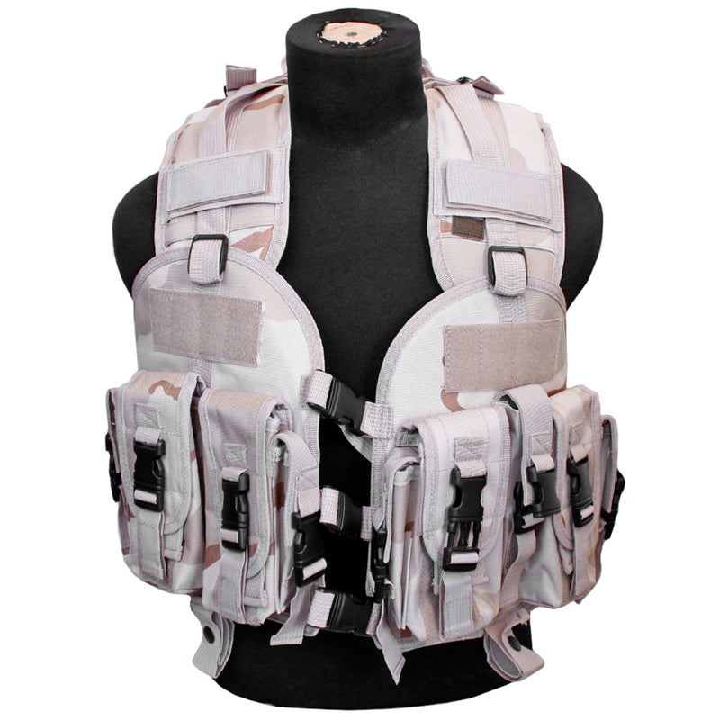 ANM Tactical Load Bearing Vest w/ Removable Hydration Pouch