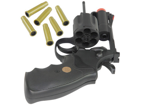 TSD Sports 2.5 inch Airsoft Spring Revolver - Black