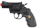TSD Sports 2.5 inch Airsoft Spring Revolver - Black