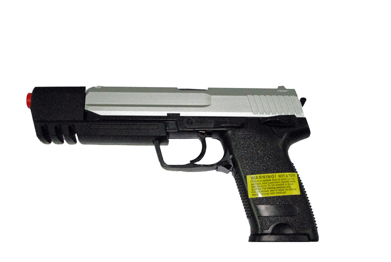 TSD High Quality Silver Pistol Spring Power Plastic Airsoft Gun