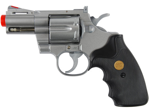 TSD Sports 2.5 inch Gas Powered Airsoft Revolver - Silver