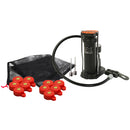 UX Big Blast Soda Bottle Target Cap Set w/ Air Pump by UMAREX - Red