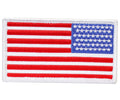 Mil-Spec Cords US Flag Hook & Loop Embrodiered Patch