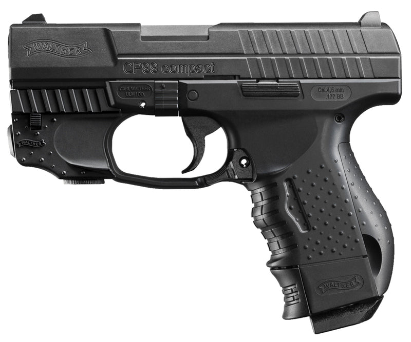Umarex Walther CP99 Compact Co2 GBB .177 BB Gun Air Pistol with Laser