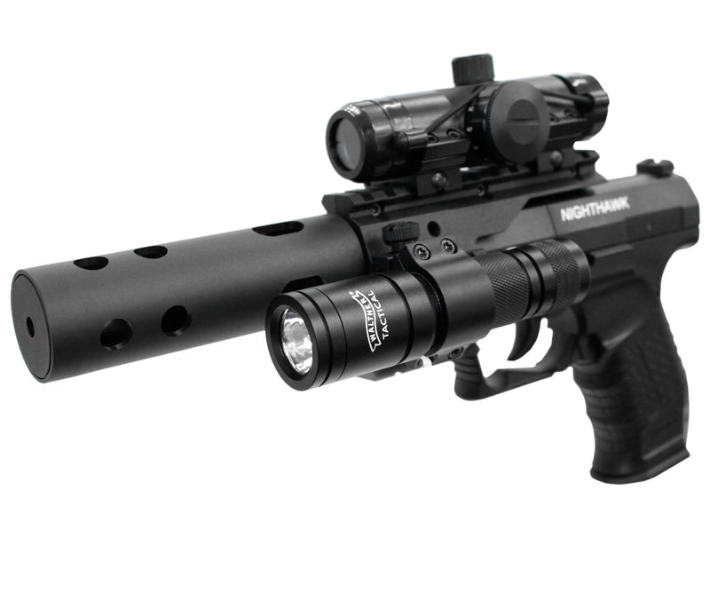 Walther Full Metal Nighthawk Tactical Co2 .177 Pellet Gun Air Pistol