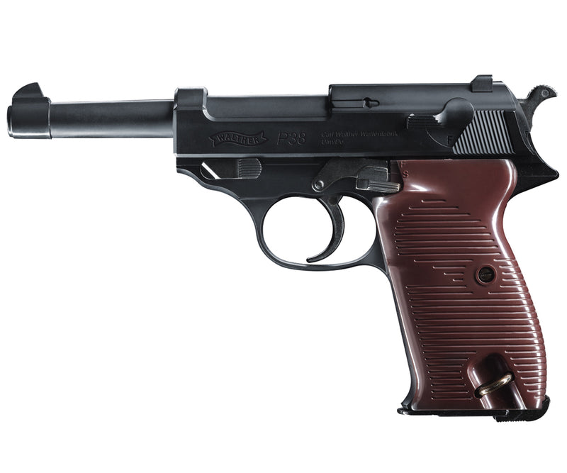 Walther Full Metal P38 Co2 Blowback .177 BB Gun Air Pistol by Umarex