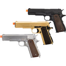 WE TECH Full Metal Gen2 M1911 A1 Gas Blowback Airsoft Pistol