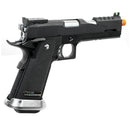 WE TECH Phantom Custom CQB Master Alpha Hi-Capa 5.1 M1911 GBB Airsoft Pistol w/ 2 Magazines