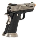 WE TECH Full Metal Hi-Capa 3.8 Brontosaurus GBB Airsoft Pistol