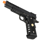 WE TECH Full Metal 1911 5.1 Hyper Speed "Skeletor" Hi-Capa GBB Airsoft Pistol