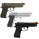 WE TECH Full Metal M9 Gas Blowback Airsoft Pistol