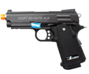 WE TECH Full Metal 3.8 Baby Hi-Capa Bravo M1911 Gas Blowback Airsoft Pistol
