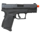 WE TECH DM 3.8 Compact Gas Blowback Airsoft Pistol - Black