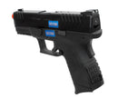 WE TECH DM 3.8 Compact Gas Blowback Airsoft Pistol - Black